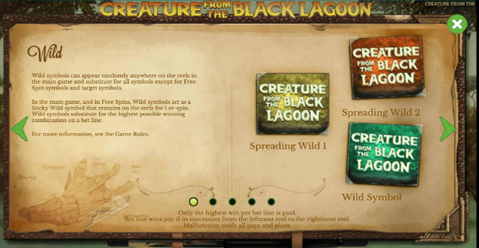 Respins Creature From The Black Lagoon Slot Review